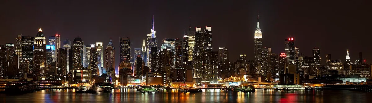 New York City skyline: editorial context for commercial infrastructure