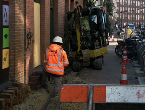 Illustrative equipment reference: "fiber cable" for Bulgaria project planning