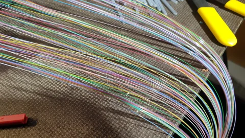 Illustrative equipment reference: "fiber optic" for Iceland project planning