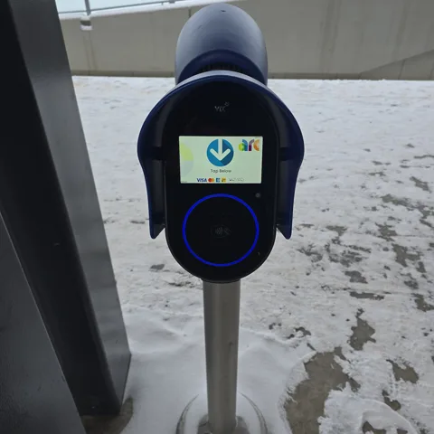 Illustrative equipment reference: "card reader" for Spain project planning