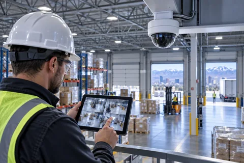 Generated service illustration: Commercial CCTV installation for Nevada project planning