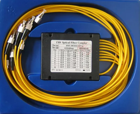 Illustrative equipment reference: "fiber optic" for North Carolina project planning