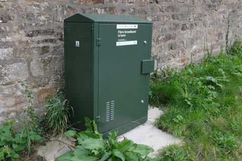 Illustrative equipment reference: "fibre optic" for Oregon project planning