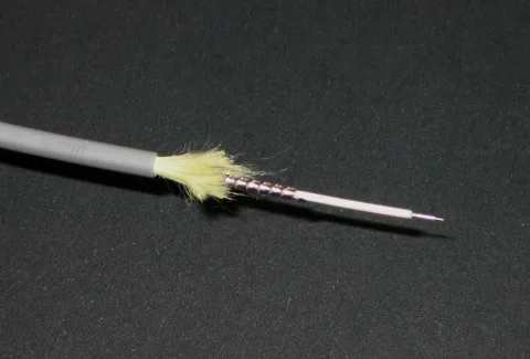 Illustrative equipment reference: "optical fibre" for Pennsylvania project planning