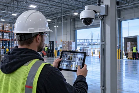 Generated service illustration: Commercial CCTV installation for South Carolina project planning