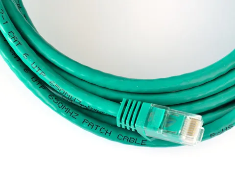 Illustrative equipment reference: "ethernet cable" for Virginia project planning