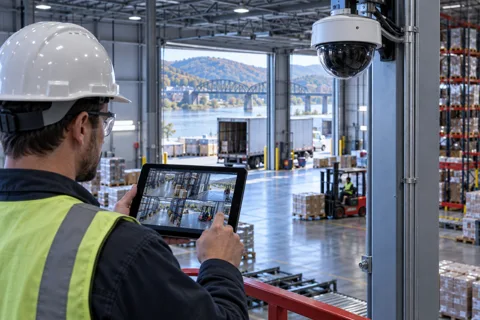 Generated service illustration: Commercial CCTV installation for West Virginia project planning